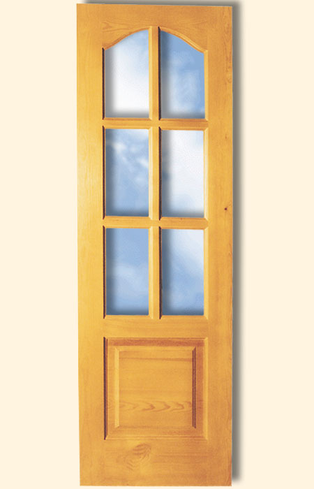 Дверь филенчатая под остекление ДВ1ДО 21-9 НПФ тонированная под остекление Цена 73,45 USD за м2 Без НДС